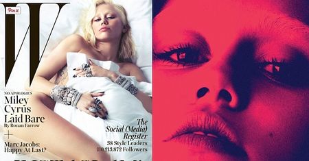 Miley Cyrus NAGO na okładce "W Magazine!"