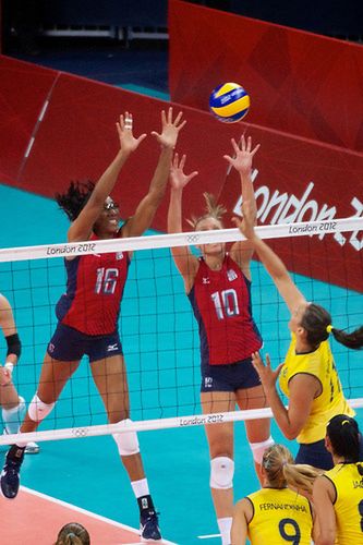 Drużyna USA skutecznie zatrzymuje blokiem nawet najsilniejszego rywala