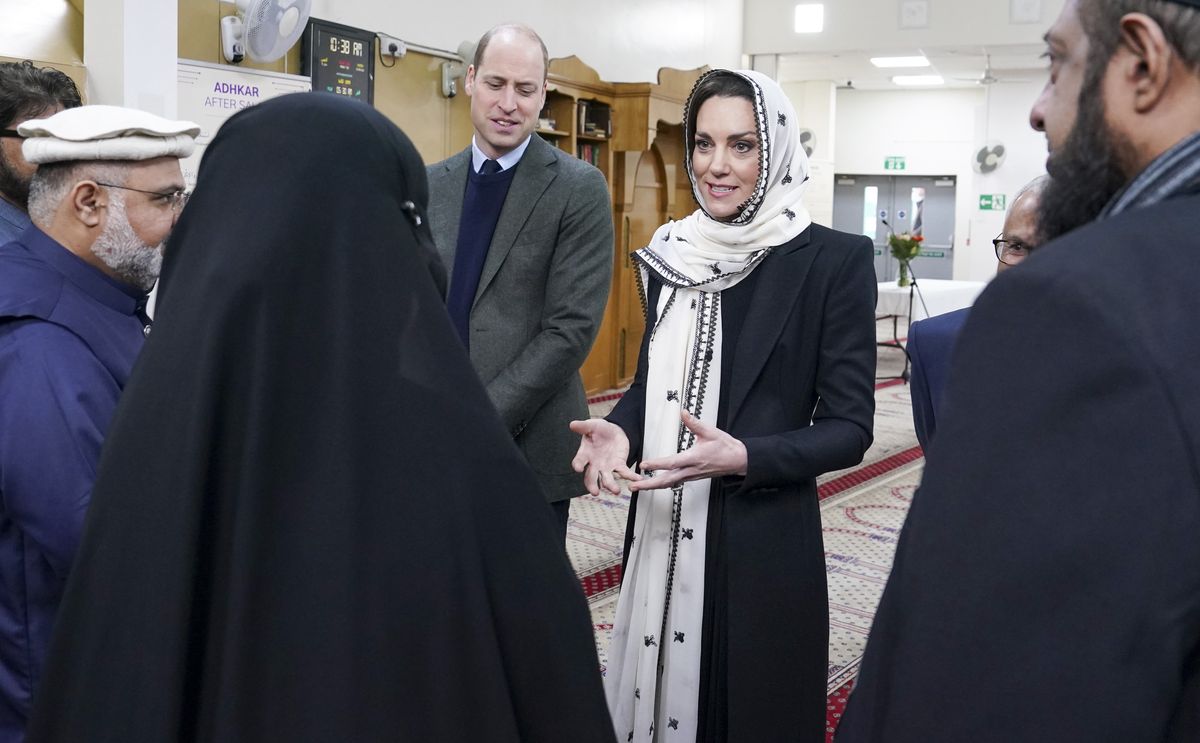 Książę William i księżna Kate odwiedzili centrum muzułmańskie