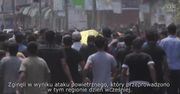 Pogrzeb dziewięciu ofiar w Khan Younis