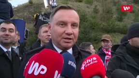 Skoki narciarskie. Prezydent Andrzej Duda skomentował upadek Piotra Żyły