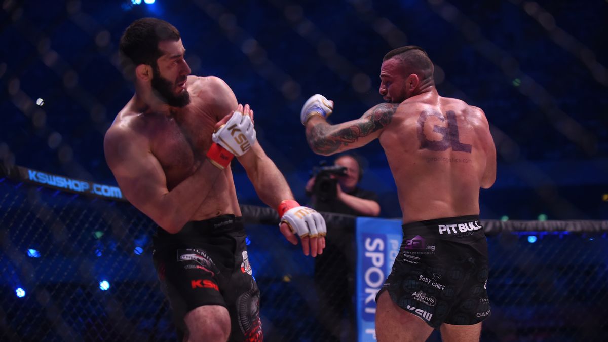 Materiały prasowe / kswmma.com / Mamed Chalidow (z lewej)