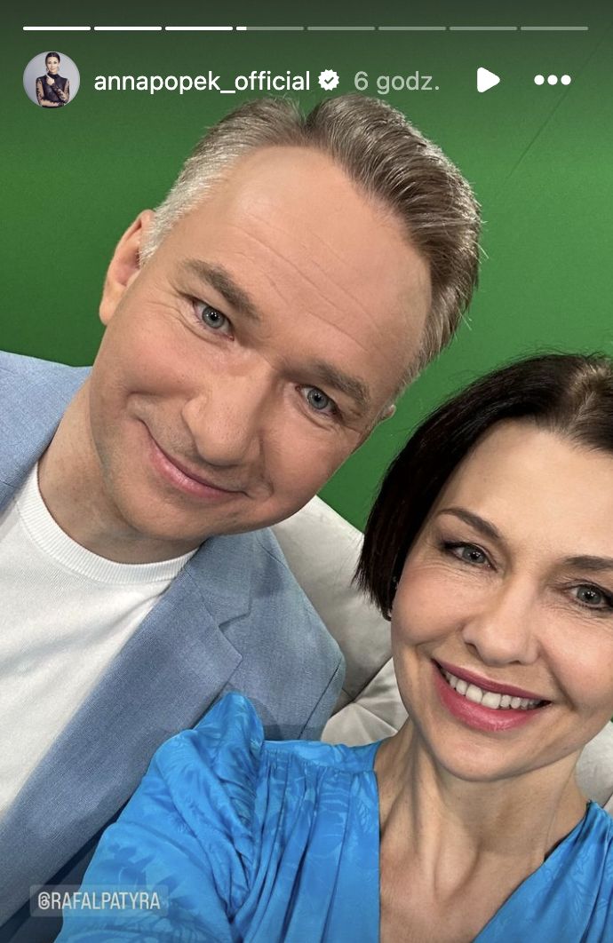 Anna Popek i Rafał Patyra poprowadzili pierwszy wspólny program w TV Republika