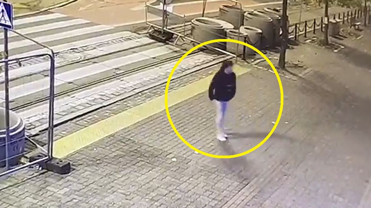 Wandal jest poszukiwany przez policję