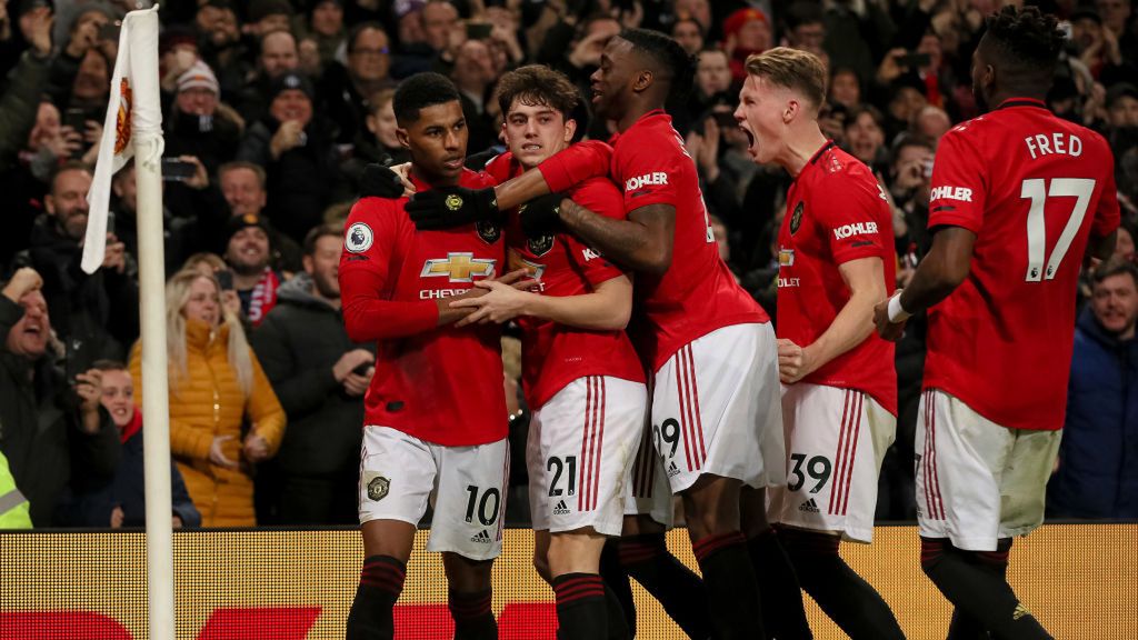 Zdjęcie okładkowe artykułu: Getty Images / Matthew Ashton - AMA / Na zdjęciu: radość piłkarzy Manchesteru United