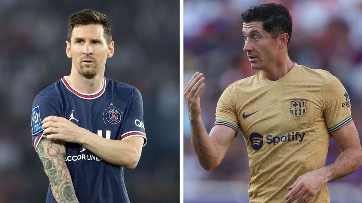 Zdjęcie okładkowe artykułu: Getty Images /  / Lionel Messi i Robert Lewandowski