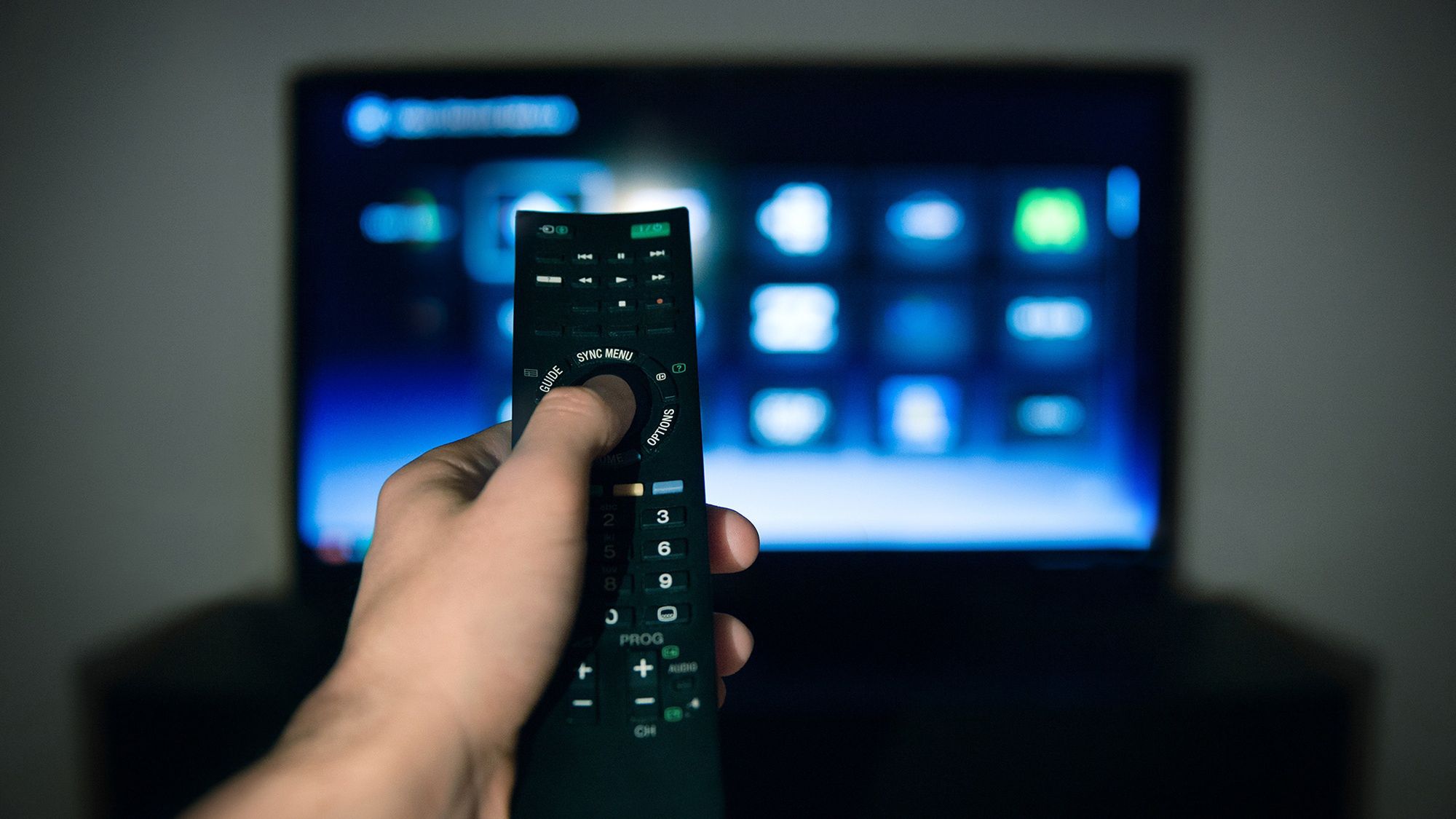 Telewizor i zmiana kanału