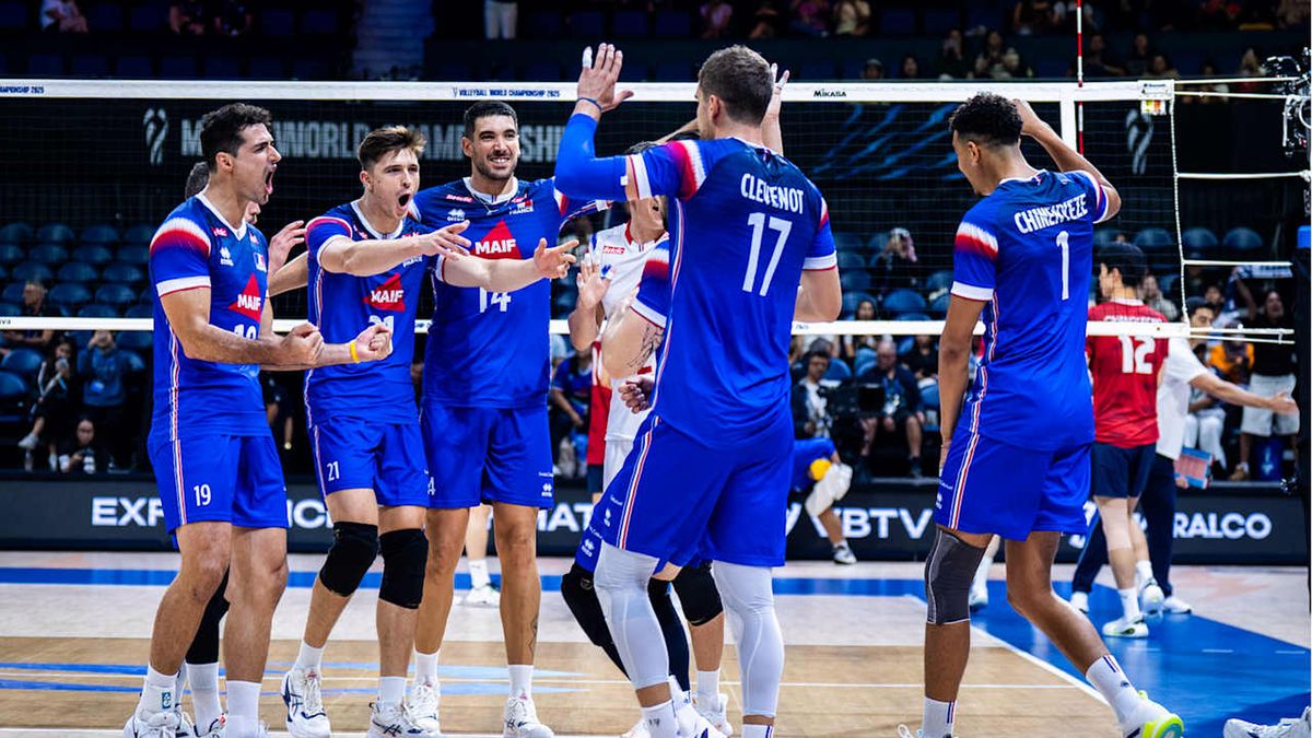 Materiały prasowe / VolleyballWorld / Reprezentacja Francji
