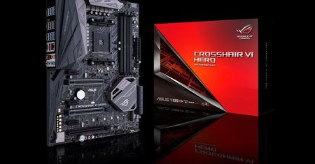 ASUS ROG Crosshair VI Hero - topowa płyta pod AMD Ryzen pozuje do zdjęć