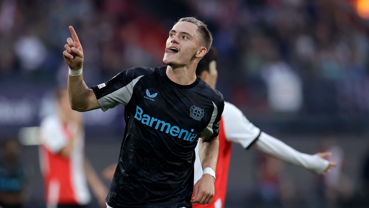 Getty Images / Pim Waslander/Soccrates / Na zdjęciu: Florian Wirtz i Bayer Leverkusen roznieśli Feyenoord Rotterdam