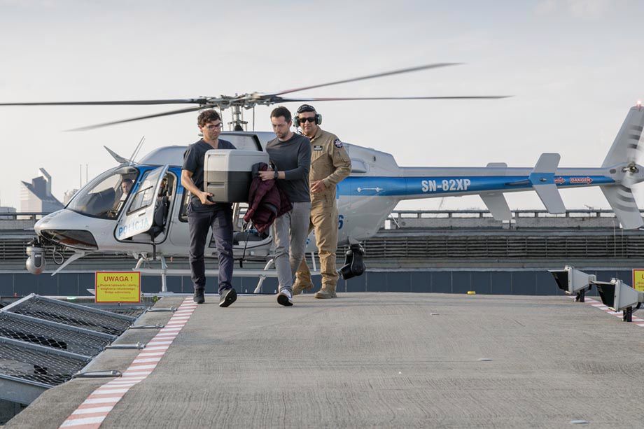 Konieczy był pilny przeszczep