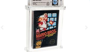 Super Mario Bros.: oryginalna wersja gry na NES sprzedana za prawie pół miliona zł