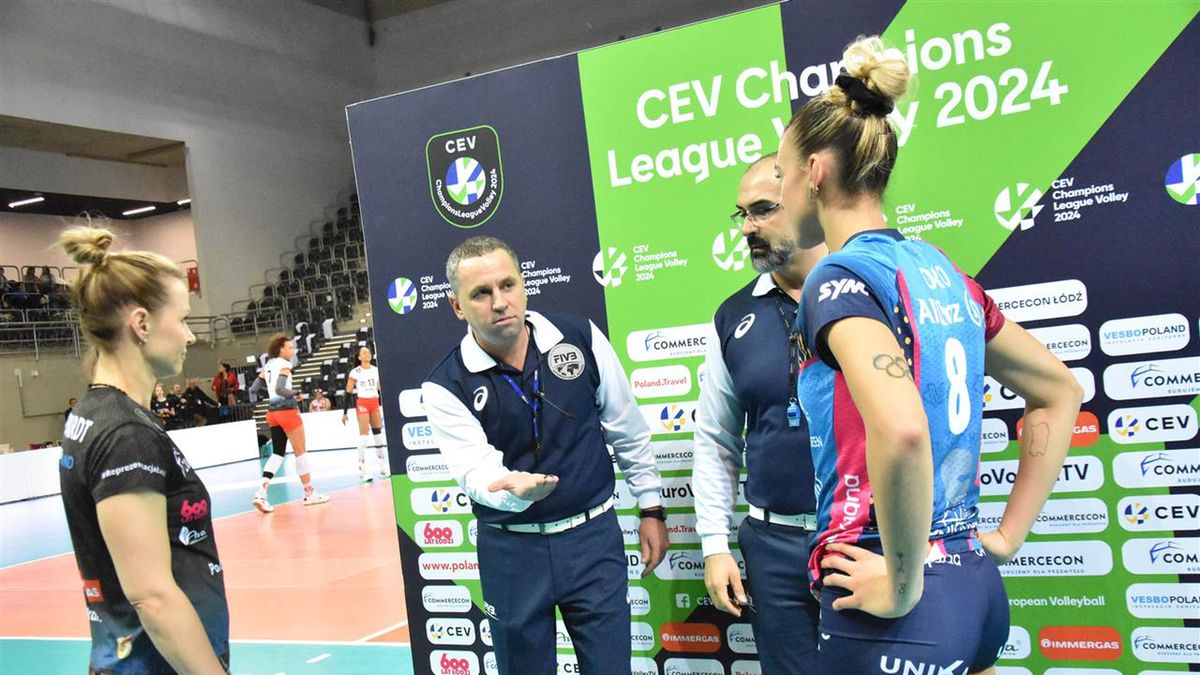 Materiały prasowe / CEV / Kapitanowie obu ekip przed mecze ŁKS Commercecon Łódź - Vero Volley Monza