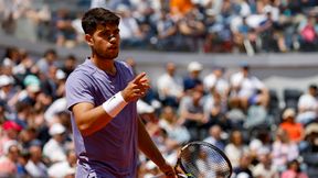 Świetny Carlos Alcaraz. Pierwszy rozstawiony za burtą w Rzymie