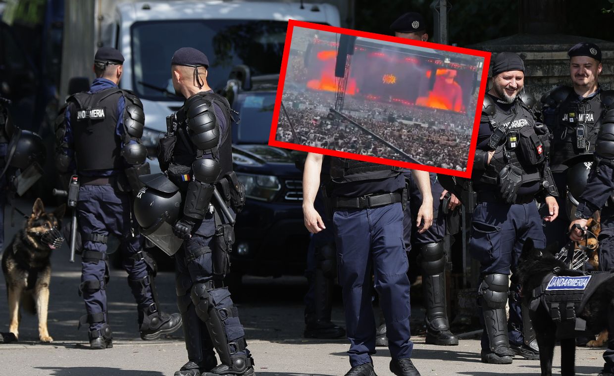 Gigantyczny koncert w Rumunii. Przygotowali się jak na szczyt NATO