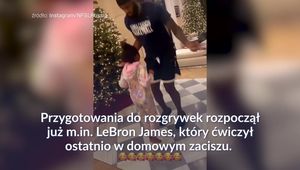 #dziejesiewsporcie: LeBron James trenuje z córką