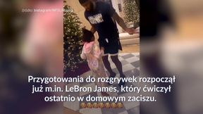 #dziejesiewsporcie: LeBron James trenuje z córką