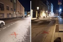 Tajemnicze znaki w Moskwie. Malują je na ulicach