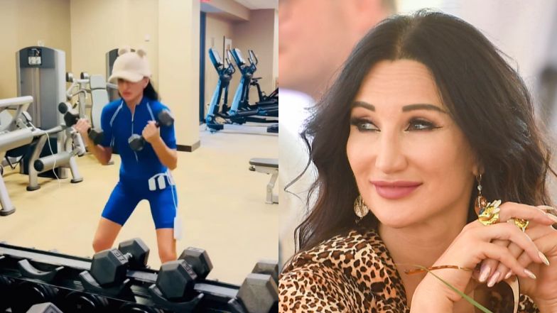 Justyna Steczkowska wyciska siódme poty na siłowni