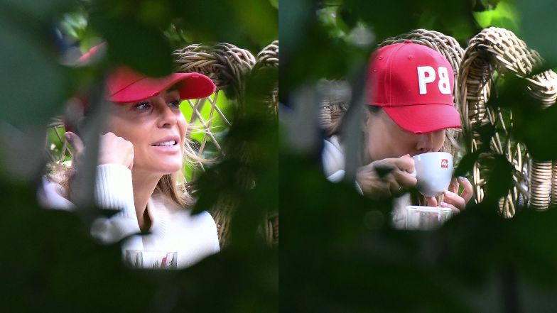 Naturalna Małgorzata Rozenek przyłapana na mieście