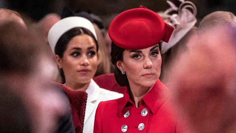 Księżna Kate jest zażenowana niedyskrecją Meghan Markle