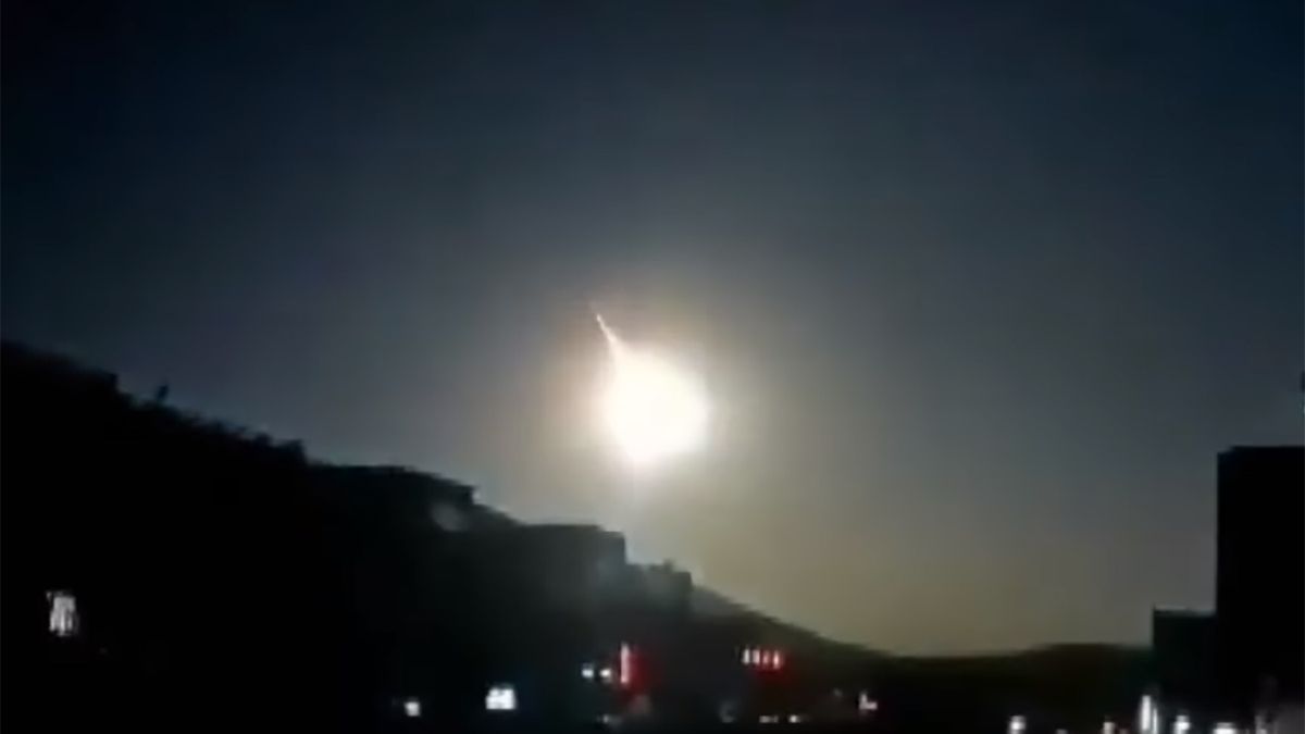 Chiny: Ogromny meteoryt zamienił noc w dzień 1
