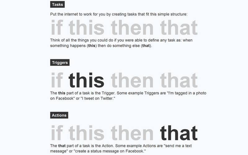 IFTTT – innowacyjna usługa podaruje nam więcej czasu i święty spokój 2