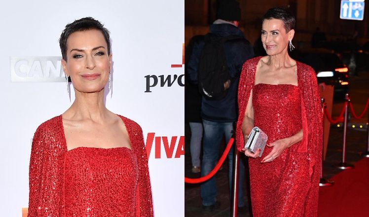 Danuta Stenka na gali wręczenia Polskich Nagród Filmowych 
