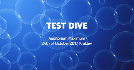 Zapraszamy na Test Dive: konferencję dla testerów oprogramowania w Krakowie