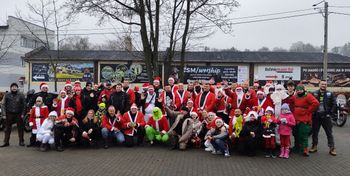 Ostróda: Kolumna Moto Mikołajów przejechała ulicami miasta