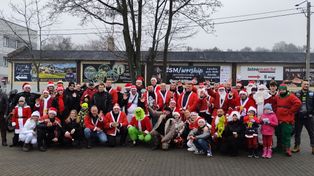 Ostróda: Kolumna Moto Mikołajów przejechała ulicami miasta