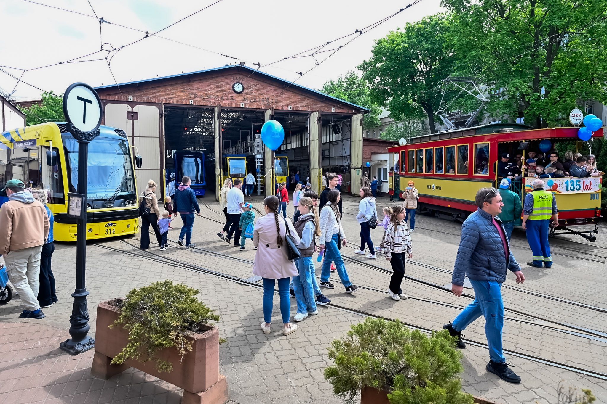 Zajezdnia tramwajowa otwarta 