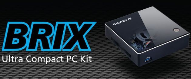 Gigabyte BRIX komputer mini-PC grafika