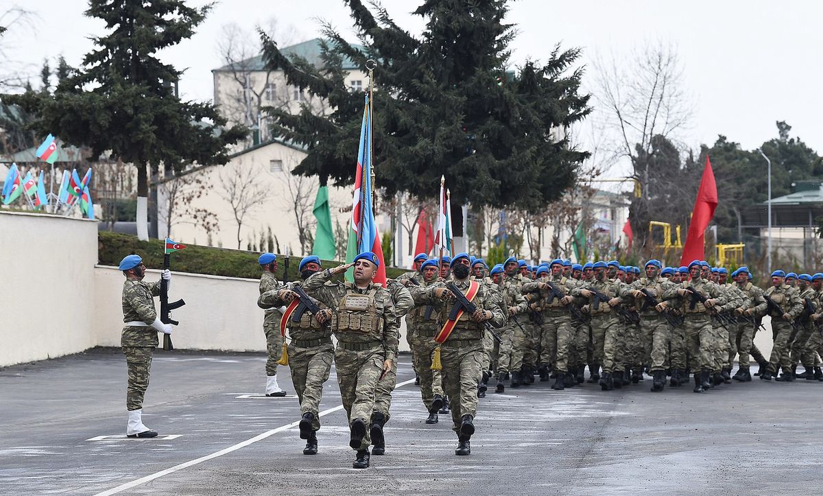 Nowa wojna o krok. Na zdjęciu armia Azerbejdżanu