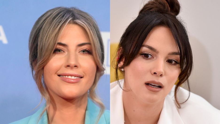 Aleksandra Grysz i Paulina Krupińska w identycznych stylizacjach 