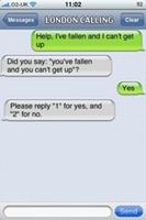 Londyńczycy mogą wezwać policję za pomocą SMS-a 1