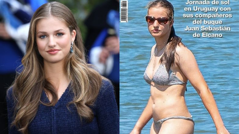 Księżniczka Eleonora wygrzewa się na plaży