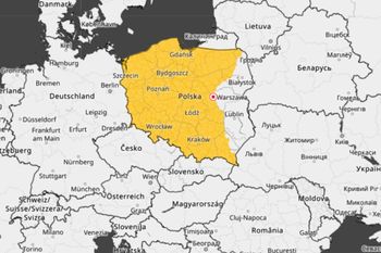 Początek 12 maja o 22:00. Prawie cała Polska zagrożona
