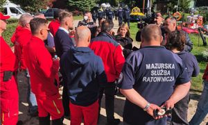 Eksmisja ratowników. Komornik z policją wszedł do bazy. Nagły zwrot