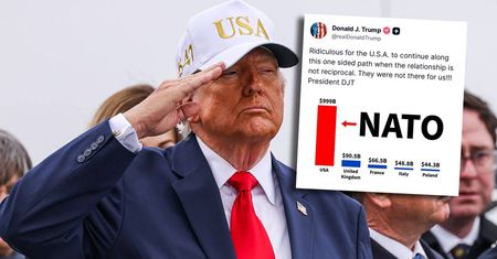 "Absurdalne". Trump ostro atakuje sojuszników. Kolejny nocny wpis