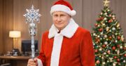 Kuriozalna reklama w Rosji. Putin w roli św. Mikołaja