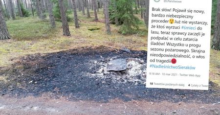 Przerażające odkrycie wśród drzew. Lasy Państwowe biją na alarm