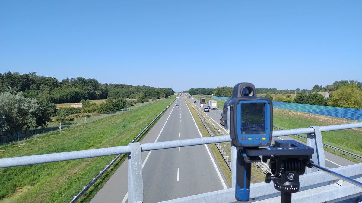 Policjanci kontrolowali autostradę A2