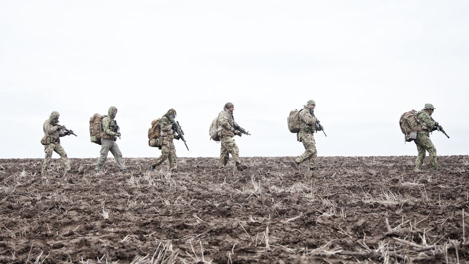 Armia Ukrainy wyzwala okupowane ziemie; zdjęcie ilustracyjne