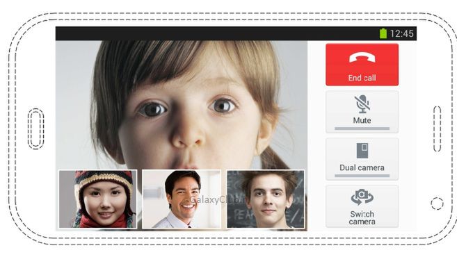 Samsung Galaxy S5 z opcją wideokonferencji dla wielu osób? 1