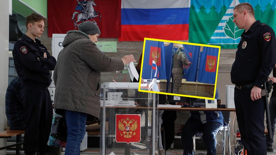Tak wyglądają wybory w Rosji. Bulwersujące nagranie