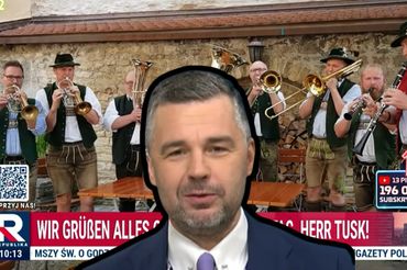 Michał Rachoń i życzenia dla Donalda Tuska w Republice