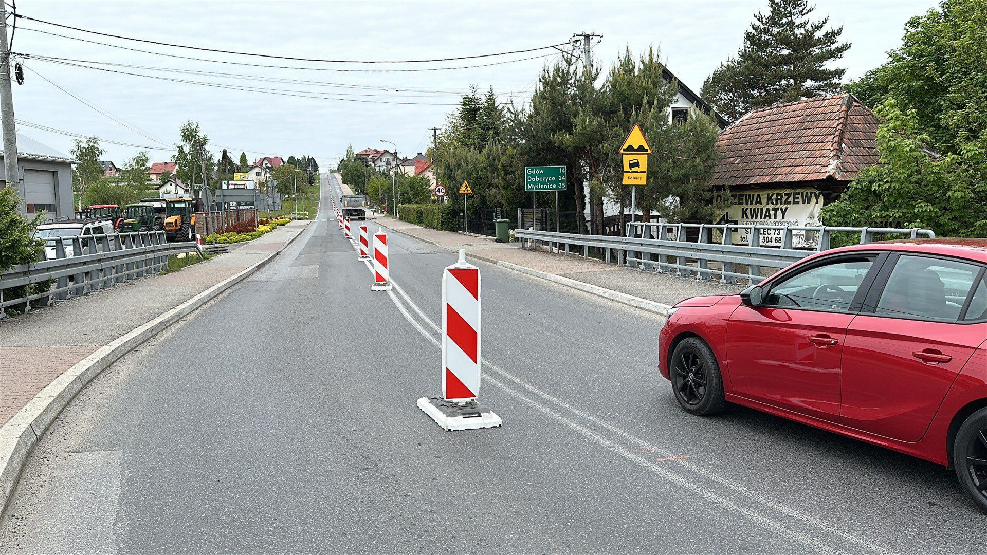 P:rtzebudowa drogi wojewódzkiej nr 967 w Łapczycy i Gierczycach