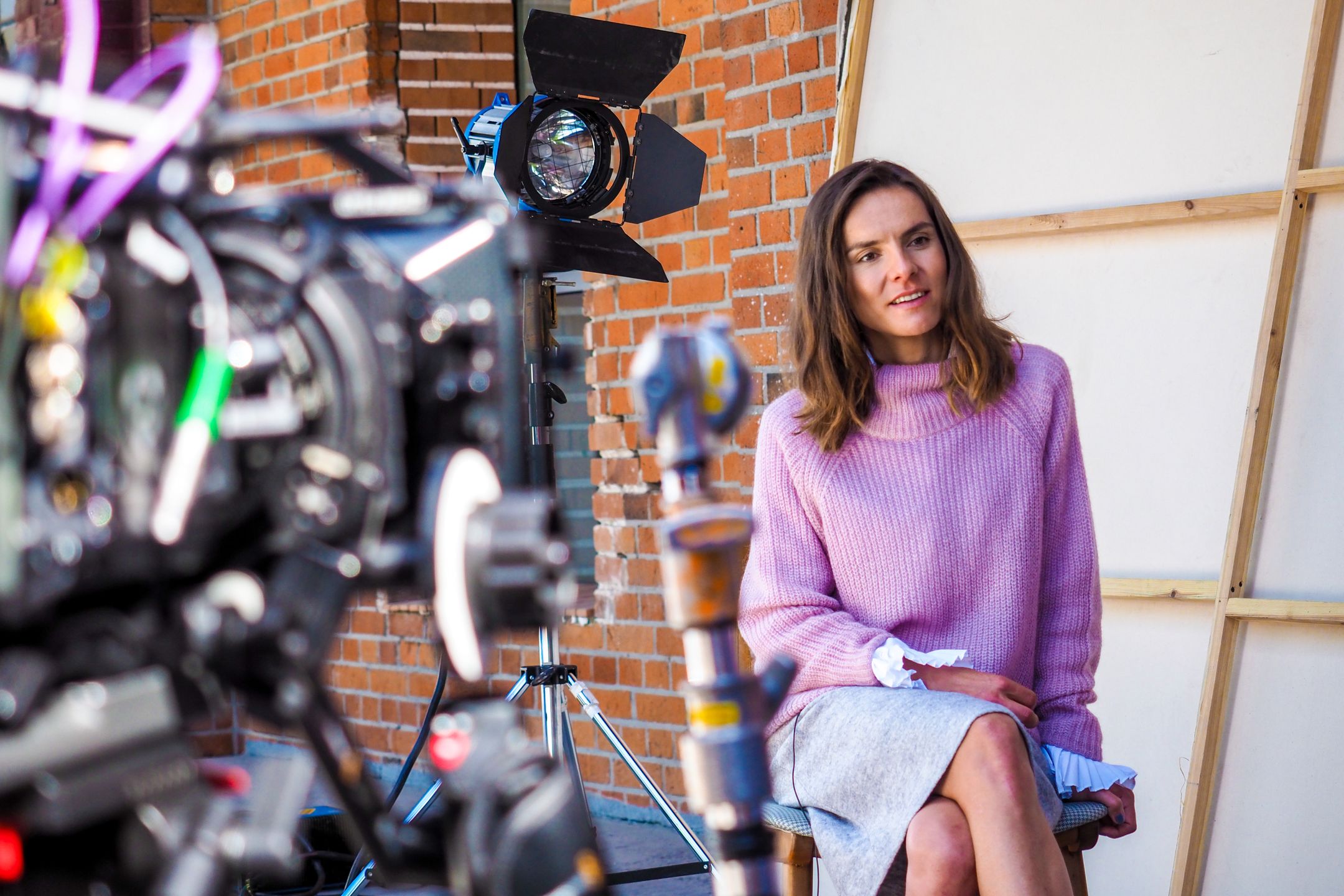 Maja Włoszczowska, Lidia Popiel i Piotr Pustelnik na jednej sesji. Z wizyty na backstage'u każdy fotograf sporo się nauczy 8