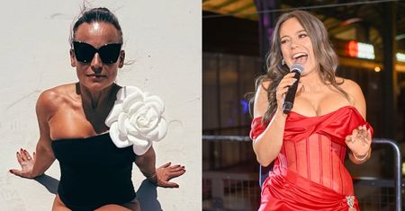 Anna Mucha wygina się na piachu w stroju kąpielowym (FOTO)